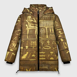 Куртка зимняя женская Настенная живопись, цвет: 3D-черный