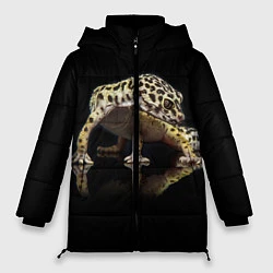 Куртка зимняя женская ЭУБЛЕФАР EUBLEPHARIS, цвет: 3D-черный