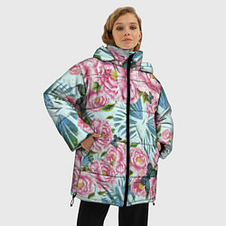Куртка зимняя женская Фантазия, цвет: 3D-черный — фото 2