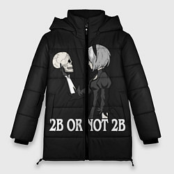 Куртка зимняя женская 2B OR NOT 2B, цвет: 3D-черный