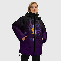 Куртка зимняя женская Drive - Retrowave, цвет: 3D-светло-серый — фото 2