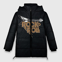Куртка зимняя женская Rock n Roll Гитара, цвет: 3D-черный