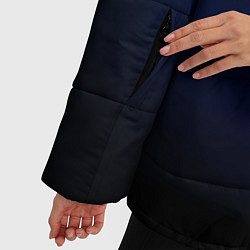 Куртка зимняя женская Неоновый крипер, цвет: 3D-черный — фото 2
