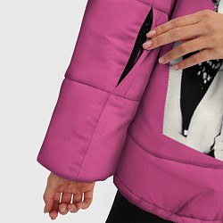 Куртка зимняя женская Энди Уорхолл Одри Хебберн, цвет: 3D-черный — фото 2