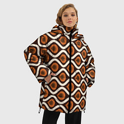 Куртка зимняя женская Pattern, цвет: 3D-черный — фото 2
