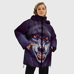 Куртка зимняя женская СЕРЫЙ ВОЛК 3D, цвет: 3D-черный — фото 2