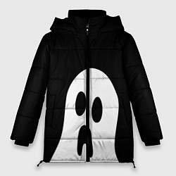 Куртка зимняя женская Привидение, цвет: 3D-черный