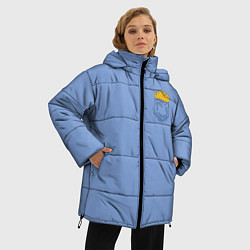Куртка зимняя женская Фри в кармане, цвет: 3D-черный — фото 2