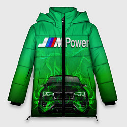 Куртка зимняя женская BMW GREEN STYLE, цвет: 3D-черный