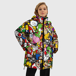 Куртка зимняя женская Mario ALLSTARS, цвет: 3D-черный — фото 2