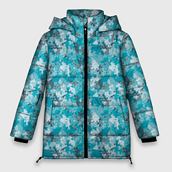 Куртка зимняя женская Снежный Дизайн, цвет: 3D-черный
