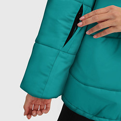 Куртка зимняя женская Игра в кальмара 456, цвет: 3D-светло-серый — фото 2