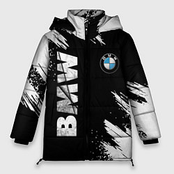 Куртка зимняя женская BMW GRUNGE БМВ ГРАНЖ, цвет: 3D-черный