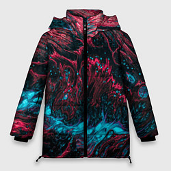 Куртка зимняя женская Смешение, цвет: 3D-светло-серый
