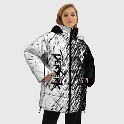Куртка зимняя женская Anime Berserk, цвет: 3D-светло-серый — фото 2