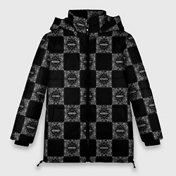 Куртка зимняя женская KIZARU x BIG BABY TAPE BANDANA, цвет: 3D-черный