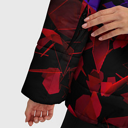 Куртка зимняя женская MPower BMW Осколки стекла, цвет: 3D-черный — фото 2
