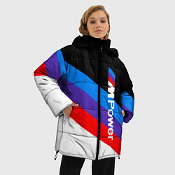 Куртка зимняя женская MPower BMW, цвет: 3D-черный — фото 2