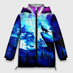 Куртка зимняя женская МОЛЧАНИЕ ЛУНЫ, цвет: 3D-светло-серый