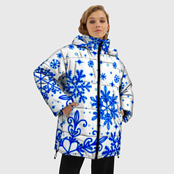 Куртка зимняя женская Белая Зима, цвет: 3D-черный — фото 2