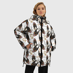 Куртка зимняя женская Доберман Doberman, цвет: 3D-черный — фото 2