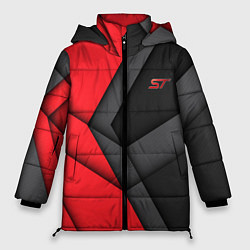 Куртка зимняя женская ST FORD спина, цвет: 3D-черный