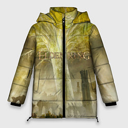 Куртка зимняя женская Elden Ring - междуземье, цвет: 3D-черный