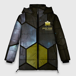 Куртка зимняя женская JWST space cell theme, цвет: 3D-черный