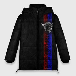 Куртка зимняя женская ЦСКА Москва black theme, цвет: 3D-черный