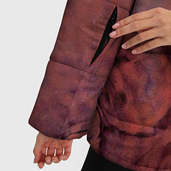 Куртка зимняя женская Meddle - Pink Floyd, цвет: 3D-черный — фото 2