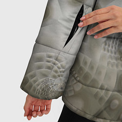 Куртка зимняя женская Коллекция Journey Серый песок 126-1 2, цвет: 3D-черный — фото 2