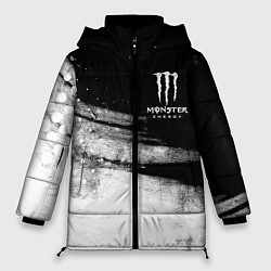 Куртка зимняя женская Monster Energy марка напитка, цвет: 3D-красный