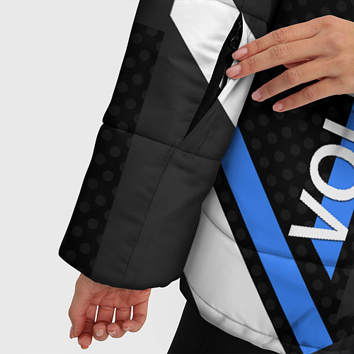 Женская зимняя куртка VOLKSWAGEN GEOMETRY SPORT / 3D-Черный – фото 5