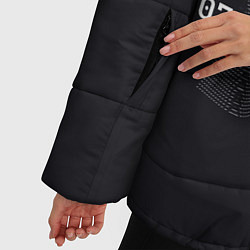 Куртка зимняя женская Cyberworld кибермир, цвет: 3D-черный — фото 2