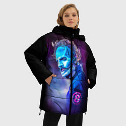 Куртка зимняя женская Slipknot - Corey Taylor - TGC, цвет: 3D-черный — фото 2