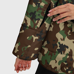 Куртка зимняя женская Камуфляж Излом, цвет: 3D-светло-серый — фото 2
