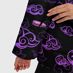Куртка зимняя женская ARCANE League Of Legends ТАТУИРОВКА JINX, цвет: 3D-черный — фото 2