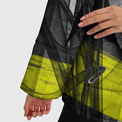 Куртка зимняя женская Коллекция Get inspired! Абстракция Fl-42-167-l-yel, цвет: 3D-светло-серый — фото 2