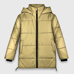 Куртка зимняя женская Золотая абстракция, цвет: 3D-светло-серый