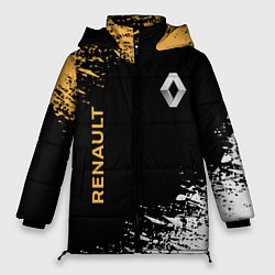 Куртка зимняя женская Renault Auto, цвет: 3D-черный