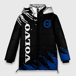 Куртка зимняя женская Volvo - Texture, цвет: 3D-светло-серый
