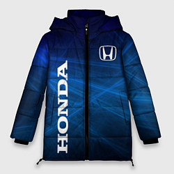 Куртка зимняя женская Honda - Blue, цвет: 3D-светло-серый