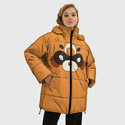 Куртка зимняя женская Genshin Impact - Гоба, цвет: 3D-черный — фото 2