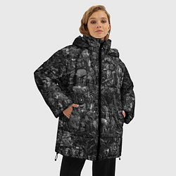 Куртка зимняя женская Elysium art, цвет: 3D-черный — фото 2
