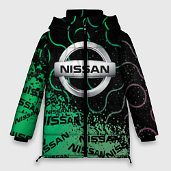 Куртка зимняя женская NISSAN Супер класса, цвет: 3D-светло-серый