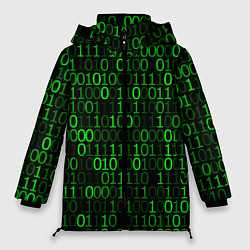 Куртка зимняя женская Бинарный Код Binary Code, цвет: 3D-светло-серый