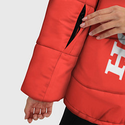 Куртка зимняя женская Хонда sport, цвет: 3D-красный — фото 2