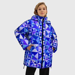 Куртка зимняя женская Камуфляж спортивный Призма - Лагуна, цвет: 3D-светло-серый — фото 2
