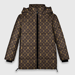 Куртка зимняя женская Dope Street Market Camo, цвет: 3D-светло-серый