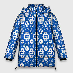 Женская зимняя куртка Blue Pattern Dope Camo Dope Street Market